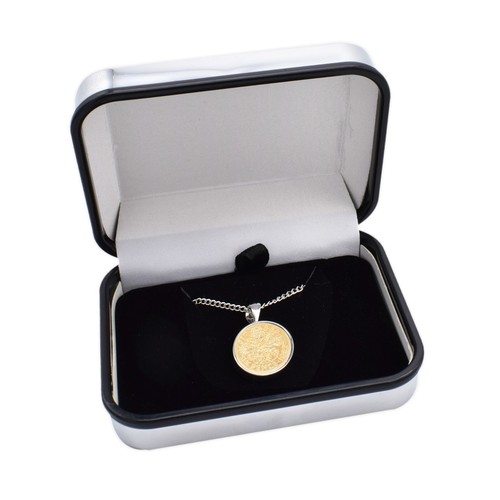 Personalised silver necklace - silver,