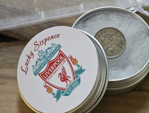 Good luck lucky charm sixpence - luck,