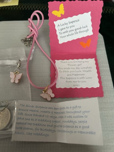 Flowergirl lucky sixpence - flowergirl,